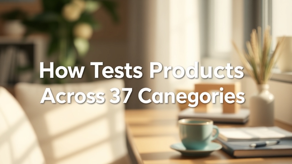 How TheReviewRewind Tests Products Across 37 Categories